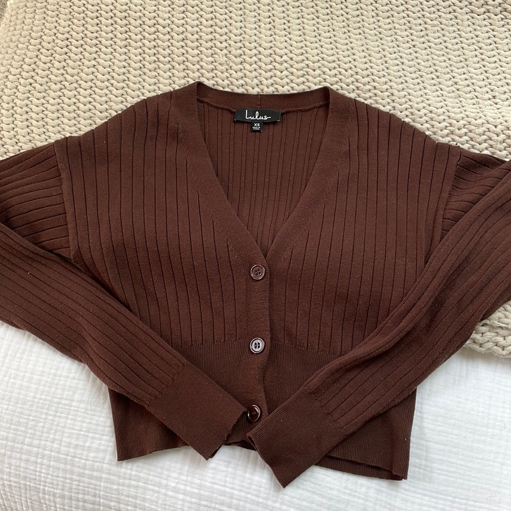 Cropped sweater